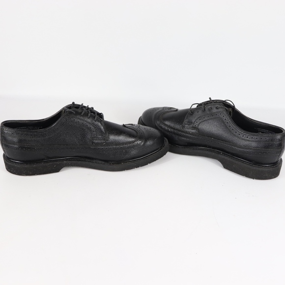Vtg New Double H Mens 10 EE Wingtip Leather Shoes